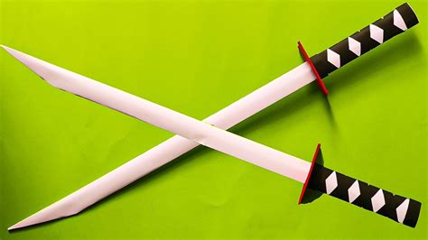 Paper Sword Easy Step By Step How To Make A Paper Sword Japanese