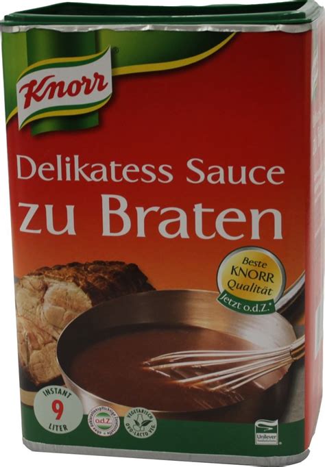 Knorr Delikatess Sauce Zu Braten 1kg Saymo De Lebensmittel Online