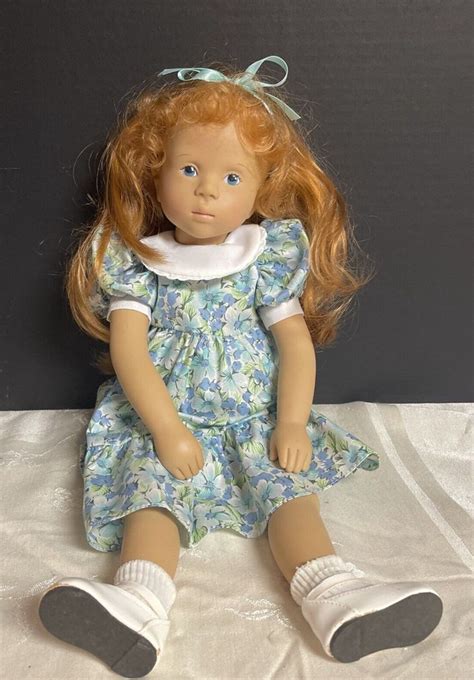 Gotz Vinyl Doll Fanouche Girl Sylvia Natterer All Original Raw Dress