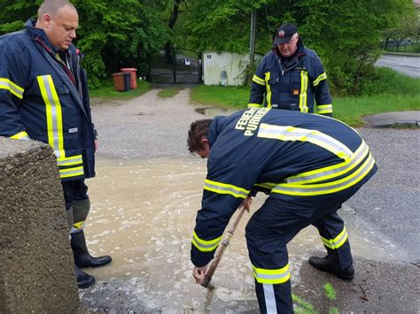 Unwetter In Purkersdorf Freiwillige Feuerwehr Purkersdorf