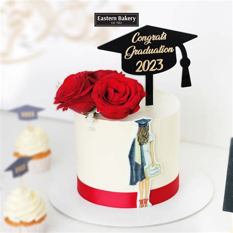 Rose Graduation Cake Eastern Bakery Shop