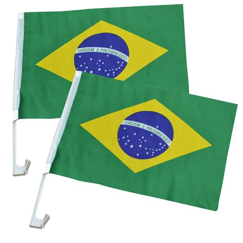 Brasil Kit Bandeiras De Carro Bandeira Shop