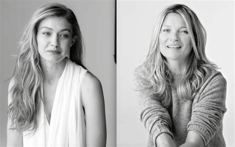 Gigi Hadid And Kate Moss Star In The New Stuart Weitzman Ad Campaign