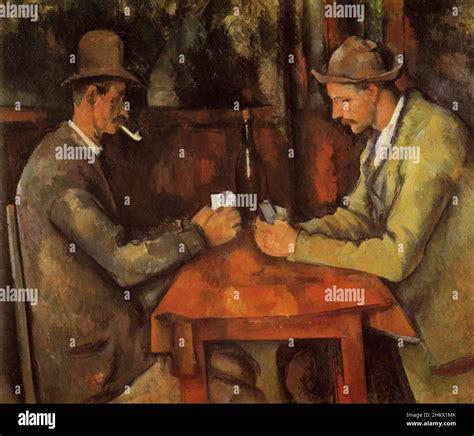 Card Players Paul Cezanne Hi Res Stock Photography And Images Alamy