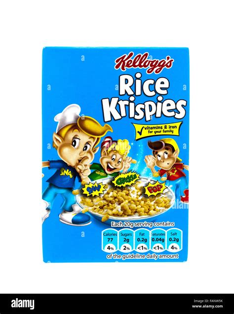 Kelloggs Rice Krispies Multi Grain Shapes Hi Res Stock Photography And