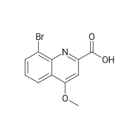 1597297 10 3 8 Bromo 4 Methoxyquinoline 2 Carboxylic Acid Ambeed