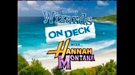 Wizards On Deck With Hannah Montana Intro YouTube