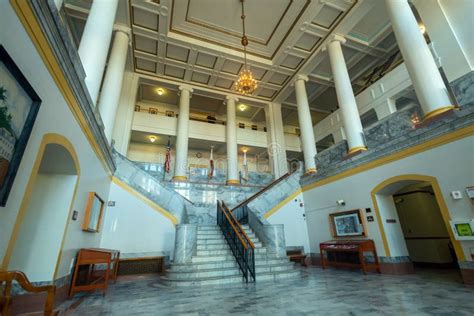 The Atrium Inside The Plumas County Courthouse In Quincy California