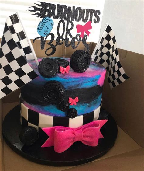 Burnouts Or Bows Gender Reveal Topper Etsy Canada In 2022 Bow