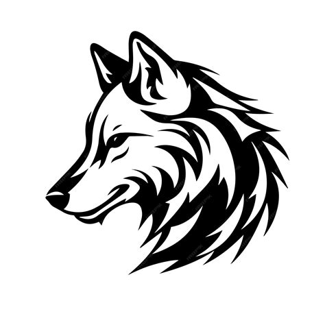 Premium Vector Wolf Vector Illustration