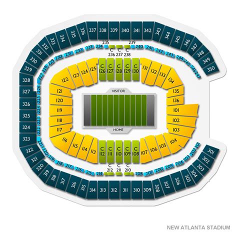 Mercedes Benz Stadium Tickets Mercedes Benz Stadium Seating Chart