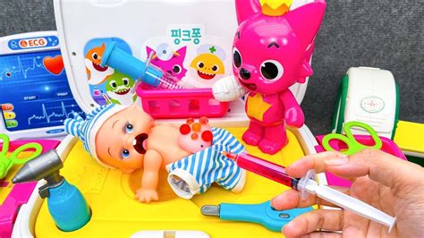 Minutes Satisfying With Unboxing Cute Pinkfong Babyshark Toys