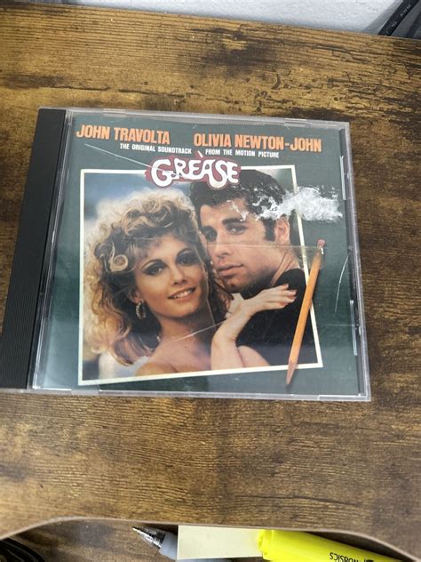 Grease Original Motion Picture Soundtrack CD John Tra Volta Olivia