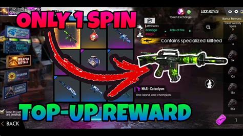 Get M A Legendary Gun Skin Permanent In One Spin Garena Freefire