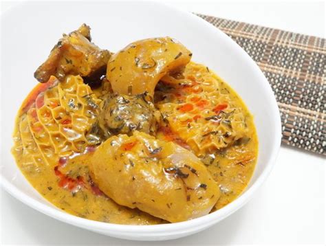 Nigerian Ofe Owerri Soup Recipe Imo Soup Nigeria Food African Soup