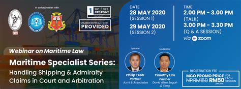 webinar  maritime law maritime specialist series handling shipping