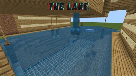 How To Build Stampy S Lovely World 18 The Lake Part 2 YouTube