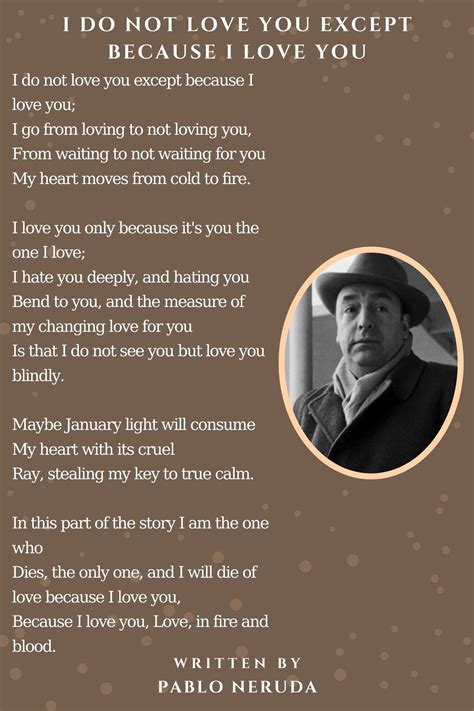 Poem 20 Pablo Neruda Teachermbueno Sharlyston 54 Off