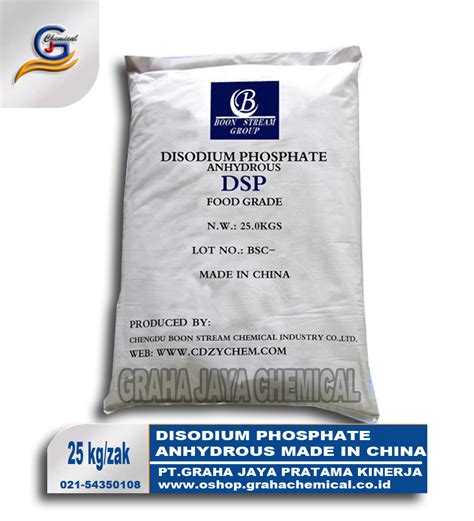 Jual Disodium Phosphate Anhydrous Food Grade Oleh Pt Graha Jaya