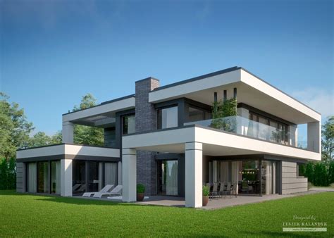 Projekt Domu Lk Modern House Facades Architectural Design House