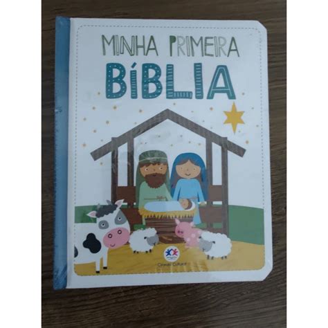 Livro Minha Primeira B Blia Meninos Shopee Brasil