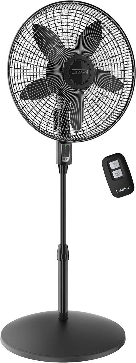 Amazon Lasko WindStorm 18 Adjustable Pedestal Fan With Remote