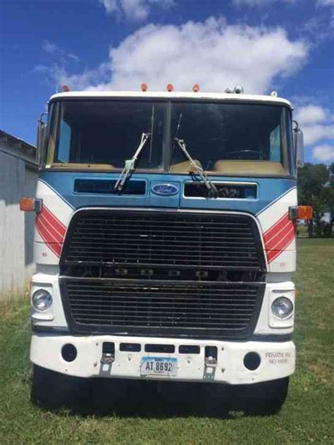 Ford Cl Sleeper Semi Trucks