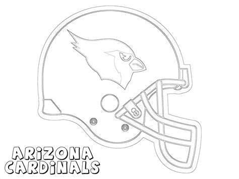 Free Printable Arizona Cardinals Coloring Pages Pdf Ideas