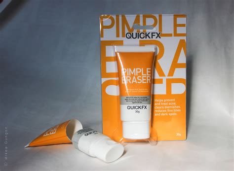 Quick Fx Review Part Pimple Eraser And Eyelift Cream