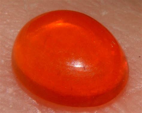 Orange Thiopischer Opal Feuer Welo Oval Uni Cabochon X M Ct