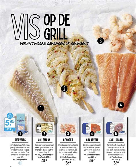 Ah Kabeljauwfilet Ah Bbq Garnalenspies Knoflook Ah Rode Argentijnse