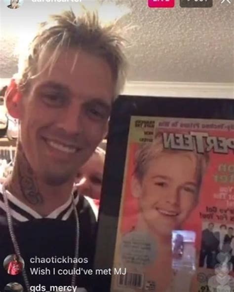 Aaron Carter I Love You Pictures Face Tattoos I Miss U Singer