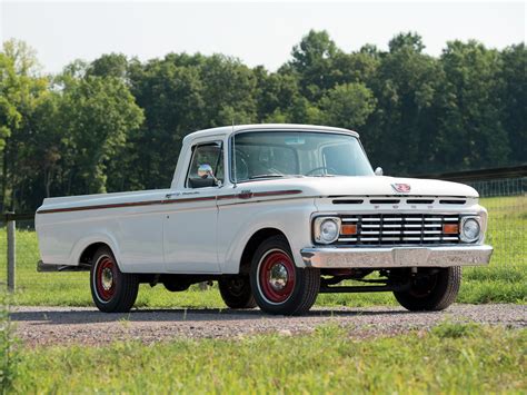 1963 Ford F 100 Custom Cab Styleside Pickup Ford Pickup Trucks Vintage Pickup Trucks Ford Trucks