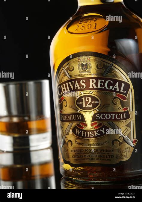 Chivas Regal Premium Scotch Whisky Aged 12 Years With Glass Stock