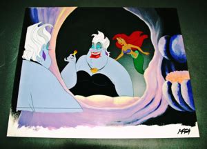 Walt Disney Production Cels Princess Ariel Walt Disney Characters