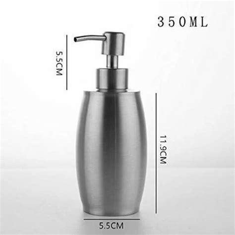 Stainless Steel Soap Liquid Dispenser Lotion Dispenser Pump For Kitchen