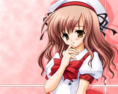 cute anime girls  image