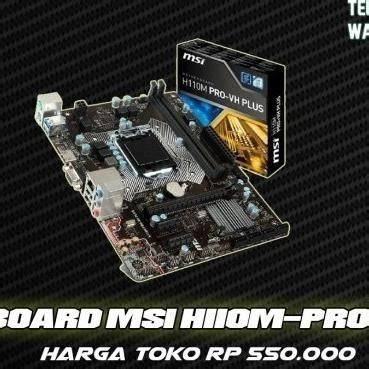 jual  mb motherboard msi hm pro vh  mainboard mobo hm