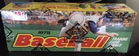 1975 Topps Mini Unopened Wax Box Wax Pack Gods