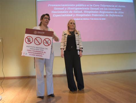 Institutos Y Hospitales Firman Pronunciamiento Cero Tolerancia Al Acoso