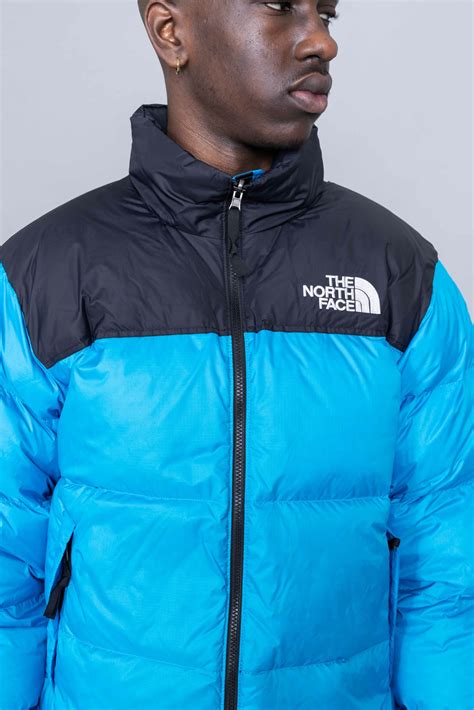 The North Face Retro Nuptse Jacket Meridian Blue Puffer