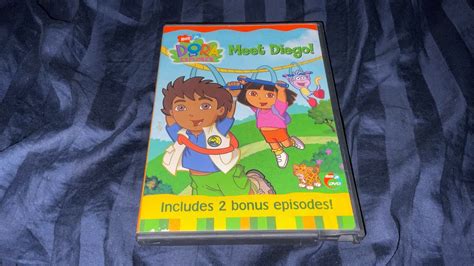 Opening To Dora The Explorer Meet Diego 2003 Dvd Main Menu Option Youtube