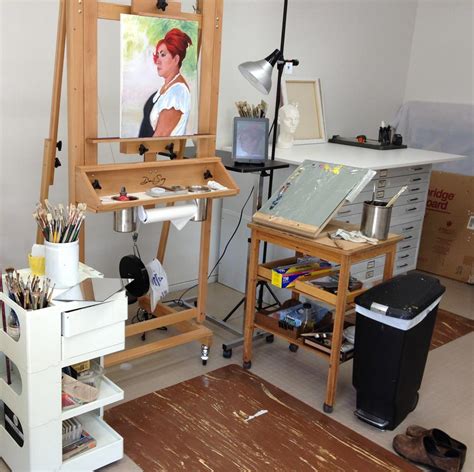 My New Remodeled Art Studio Tour At Last Jana Bouc Artist