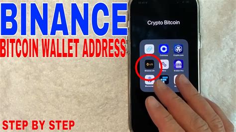 How To Find Bitcoin BTC Wallet Address On Binance YouTube