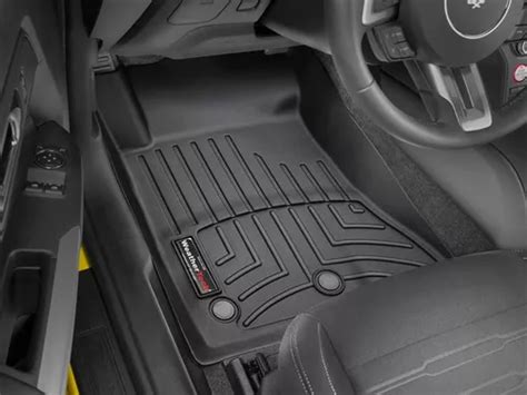 Tapetes Uso Rudo Weathertech Mustang 2015 2020 1ra Fila Meses Sin