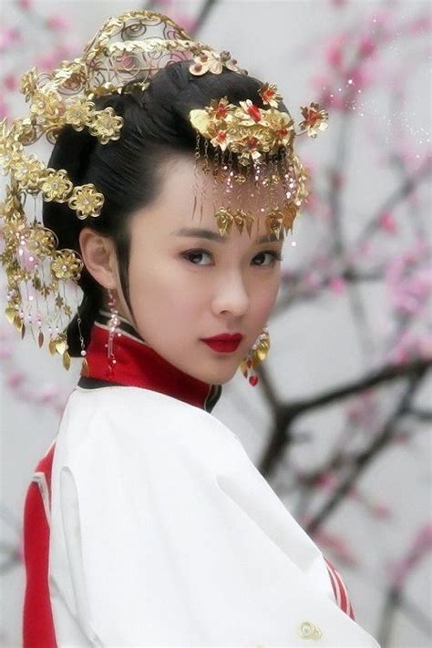 Empress | Китайские прически, Гейша, Цепочки для волос