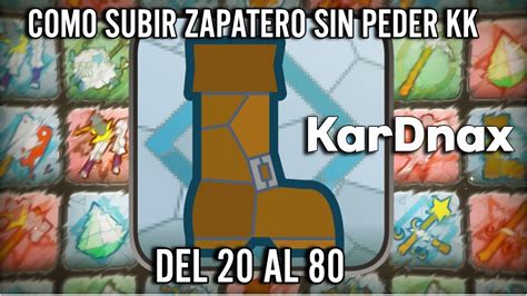 COMO SUBIR ZAPATERO AL 80 EN 2024 DOFUS TOUCH Y VOLVERSE MAGO SIN