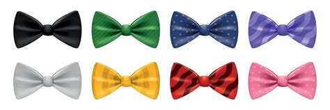 Bow Tie Set 13567701 Vector Art at Vecteezy