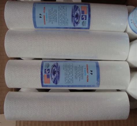 And Inch Micron Pp Sediment Filter And Carbon Filter Cartridge