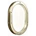 Mottez Bullauge Metall Silber Klarglas 38 X 28 Cm Oval BAUHAUS